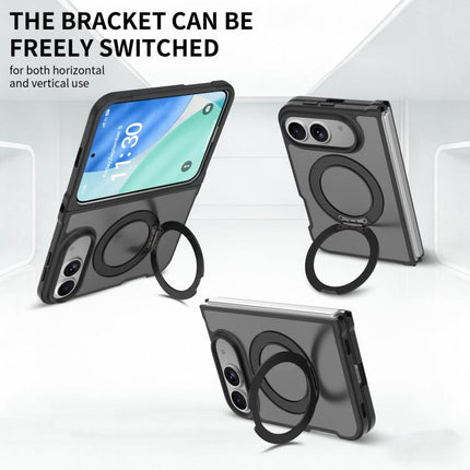Skin Feel Rotating Holder Magnetic Phone Case, For iPhone Duo