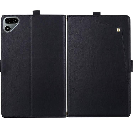Front Pocket Business Vegan Leather Tablet Case, For Tecno Megapad SE 2 9.7, For Tecno Megapad 2 11 2026, For Tecno Megapad Pro 12