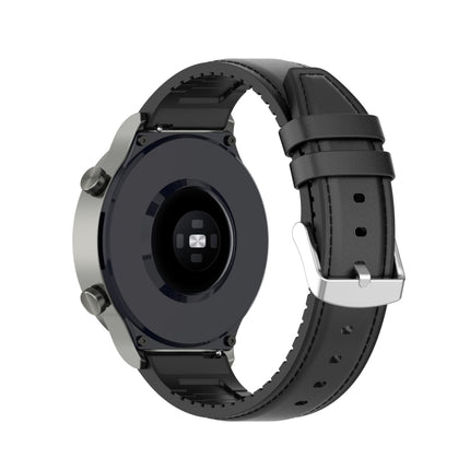 22mm Silicone Leather Replacement Strap Watchband for Huawei Watch GT 2 Pro, For Huawei Watch GT 2 Pro