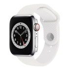 For Apple Watch Series 8&7 41mm / SE 2&6&SE&5&4 40mm / 3&2&1 38mm / White
