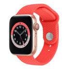 For Apple Watch Series 7 41mm / 6 & SE & 5 & 4 40mm / 3 & 2 & 1 38mm / Bright Pink