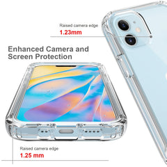 Stoßfeste, hochtransparente, zweifarbige, allmählich wechselnde PC+TPU-Schutzhülle in Bonbonfarben, für iPhone 12 mini, für iPhone 12/12 Pro, für iPhone 12 Pro Max