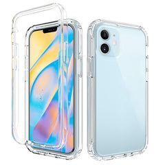 Stoßfeste, hochtransparente, zweifarbige, allmählich wechselnde PC+TPU-Schutzhülle in Bonbonfarben, für iPhone 12 mini, für iPhone 12/12 Pro, für iPhone 12 Pro Max