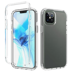 Stoßfeste, hochtransparente, zweifarbige, allmählich wechselnde PC+TPU-Schutzhülle in Bonbonfarben, für iPhone 12 mini, für iPhone 12/12 Pro, für iPhone 12 Pro Max