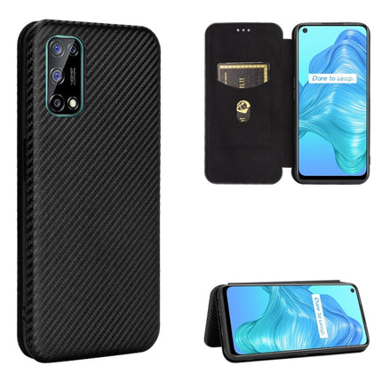 Carbon Fiber Texture Magnetic Horizontal Flip TPU + PC + PU Leather Case with Card Slot, For LG K42, For OPPO Realme V5 / Realme Q2, For Wiko View5 Plus, For Huawei P Smart 2021 / Y7A