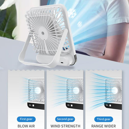 SL615 Thin Body Digital Display Desktop Cooling Fan