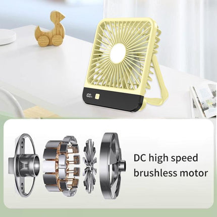 SL615 Thin Body Digital Display Desktop Cooling Fan