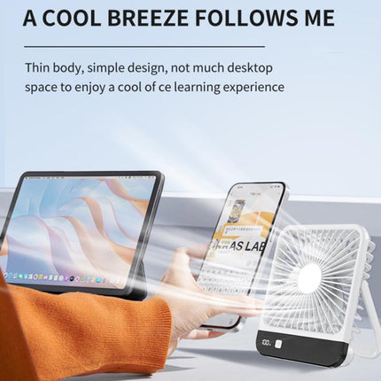 SL615 Thin Body Digital Display Desktop Cooling Fan