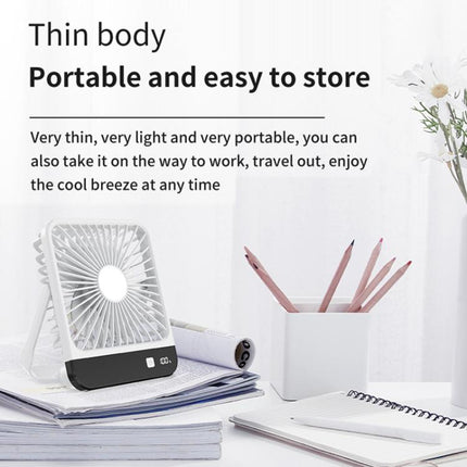 SL615 Thin Body Digital Display Desktop Cooling Fan