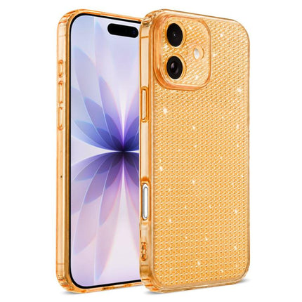 Sparkling Diamond Glitter Airbag Phone Case, For iPhone 17 Pro, For iPhone 17, For iPhone 16 Pro Max, For iPhone 16 Pro