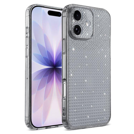 Sparkling Diamond Glitter Airbag Phone Case, For iPhone 17 Pro, For iPhone 17, For iPhone 16 Pro Max, For iPhone 16 Pro