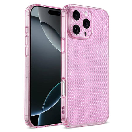 Sparkling Diamond Glitter Airbag Phone Case, For iPhone 17 Pro, For iPhone 17, For iPhone 16 Pro Max, For iPhone 16 Pro