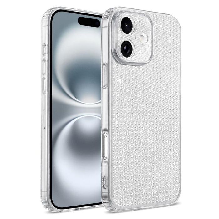 Sparkling Diamond Glitter Airbag Phone Case, For iPhone 16, For iPhone 15 Pro Max, For iPhone 15 Pro, For iPhone 15