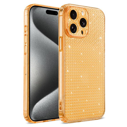 Sparkling Diamond Glitter Airbag Phone Case, For iPhone 16, For iPhone 15 Pro Max, For iPhone 15 Pro, For iPhone 15
