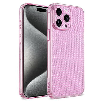 Sparkling Diamond Glitter Airbag Phone Case, For iPhone 16, For iPhone 15 Pro Max, For iPhone 15 Pro, For iPhone 15