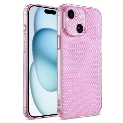 Sparkling Diamond Glitter Airbag Phone Case, For iPhone 16, For iPhone 15 Pro Max, For iPhone 15 Pro, For iPhone 15