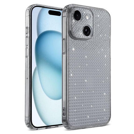 Sparkling Diamond Glitter Airbag Phone Case, For iPhone 16, For iPhone 15 Pro Max, For iPhone 15 Pro, For iPhone 15