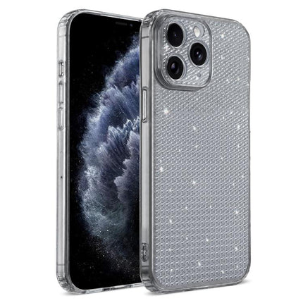 Sparkling Diamond Glitter Airbag Phone Case, For iPhone 12 Pro, For iPhone 11 Pro Max, For iPhone 11, For iPhone 11 Pro