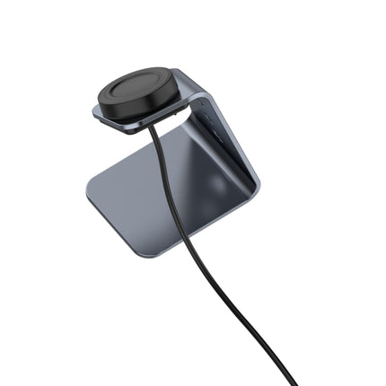 For Samsung R500 / Galaxy Watch 3 Universal Aluminum Alloy Magnetic Charger Holder with Chip Protection, Support Fast Charging, For Samsung R500