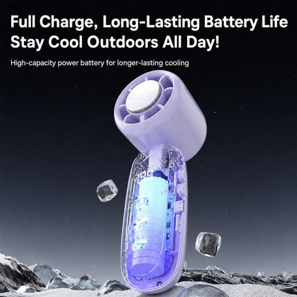 K22 Digital Display High-Speed Cooling Handheld Fan
