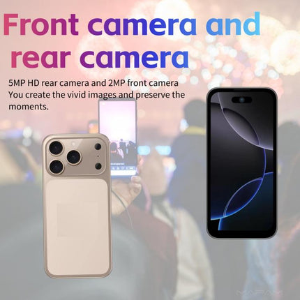 17 Pro Max, 1GB+16GB, 3.75 inch Android 8.1 MediaTek MT6580 Quad Core, Network: 3G, Dual SIM