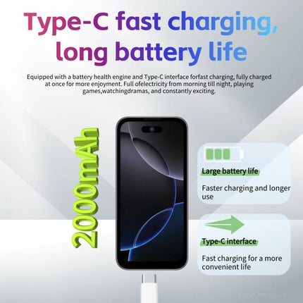 17 Pro Max, 1GB+16GB, 3.75 inch Android 8.1 MediaTek MT6580 Quad Core, Network: 3G, Dual SIM