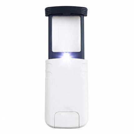 94535 Portable Rectangular Folding Pull-out Magnifying Glass with LED Light