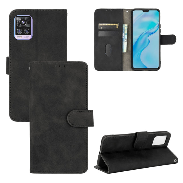 Solid Color Skin Feel Magnetic Buckle Horizontal Flip Calf Texture PU Leather Case with Holder & Card Slots & Wallet, For vivo V20 Pro / S7, For vivo V20 4G (Indian Version), For vivo Y73s, For Nokia 3.4