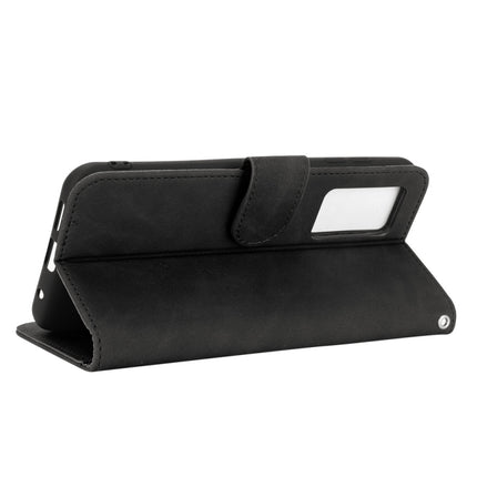 Solid Color Skin Feel Magnetic Buckle Horizontal Flip Calf Texture PU Leather Case with Holder & Card Slots & Wallet, For Oukitel C21 / C21 Pro, For Xiaomi Mi 10T Lite 5G