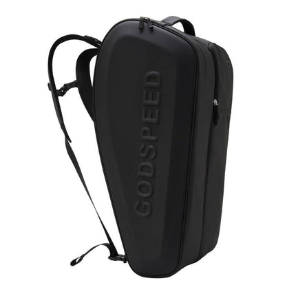 GODSPEED 3D Hard-Shell Tennis Badminton Rackets Large-Capacity Storage Sports Backpack, G2505
