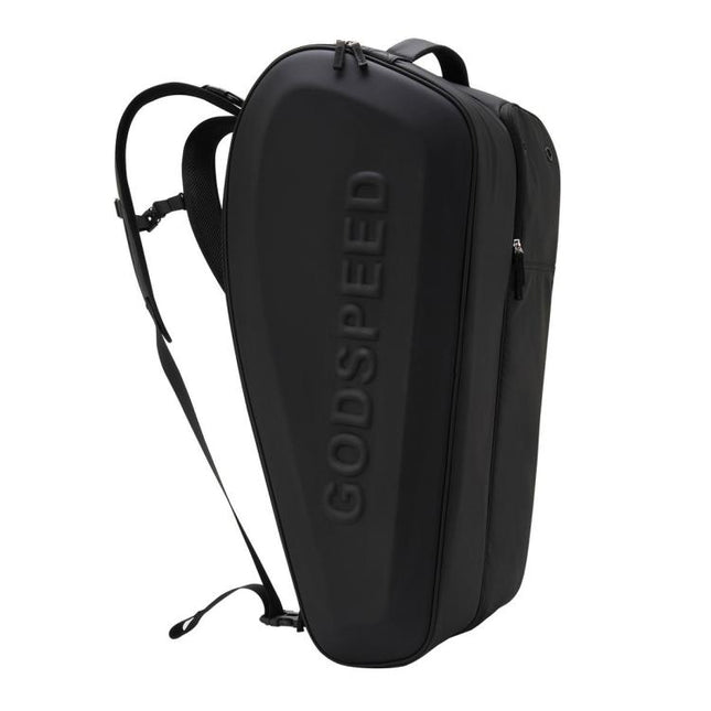 GODSPEED 3D Hard-Shell Tennis Badminton Rackets Large-Capacity Storage Sports Backpack, G2505
