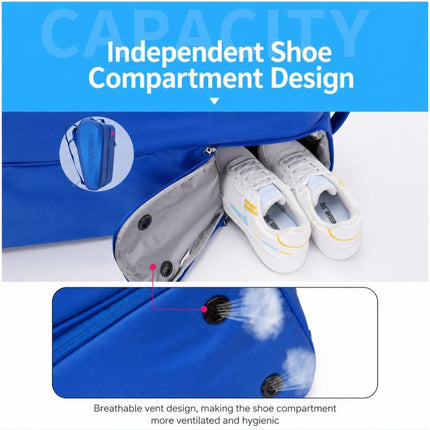 GODSPEED 3D Hard-Shell Tennis Badminton Rackets Large-Capacity Storage Sports Backpack, G2505
