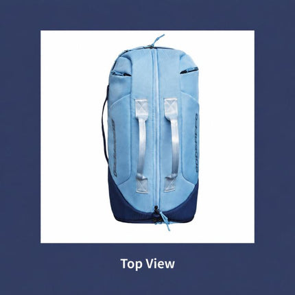 GODSPEED Large-Capacity Badminton Tennis Racket Bag Sports Backpack with Wet-Dry Separation, G2511N