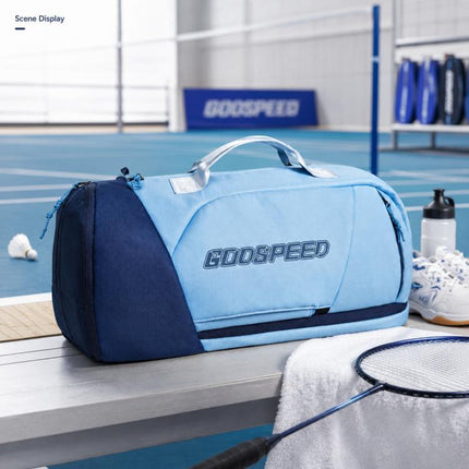 GODSPEED Large-Capacity Badminton Tennis Racket Bag Sports Backpack with Wet-Dry Separation, G2511N