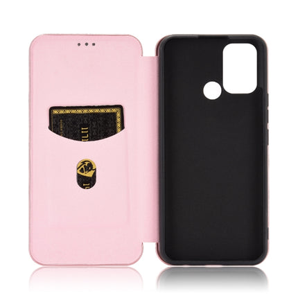 Carbon Fiber Texture Magnetic Horizontal Flip TPU + PC + PU Leather Case with Card Slot, For OPPO Realme 7i, For vivo V20 4G (Indian Version), For vivo Y73s, For Asus Zenfone Max (M2) ZB633KL