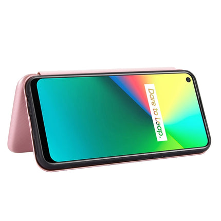 Carbon Fiber Texture Magnetic Horizontal Flip TPU + PC + PU Leather Case with Card Slot, For OPPO Realme 7i, For vivo V20 4G (Indian Version), For vivo Y73s, For Asus Zenfone Max (M2) ZB633KL
