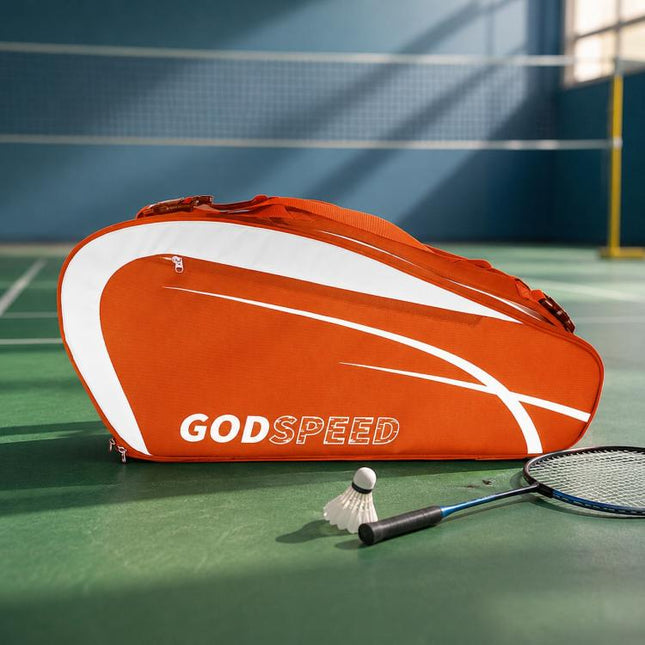 GODSPEED Large-Capacity Tennis Badminton Rackets Multifunctional Sports Bag, G2516