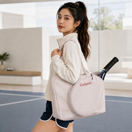GODSPEED Sports Travel Handbag Tennis Racket Bag Large-Capacity Tote, GT01