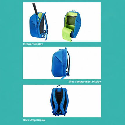 GODSPEED Tennis Badminton Rackets Sports Training Backpack, Zap