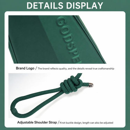 GODSPEED Padel Racket Sports Bag Hard-Shell Backpack, G2509