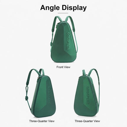 GODSPEED Padel Racket Sports Bag Hard-Shell Backpack, G2509