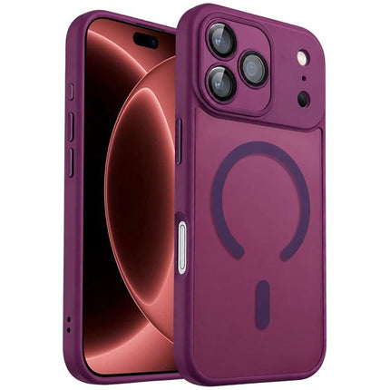 XDcase Skin Feel Magnetic Frosted Phone Case with Lens Film, For iPhone 18, For iPhone 18 Pro, For iPhone 18 Pro Max