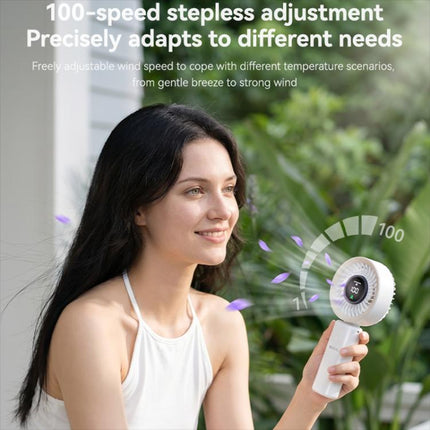Yesido YF20 Brushless Handheld Fan with LED Digital Display