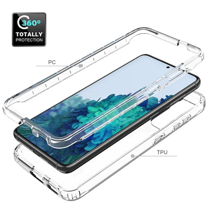 Shockproof  High Transparency Two-color Gradual Change PC+TPU Candy Colors Protective Case, For Samsung Galaxy S21 5G