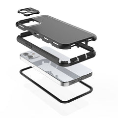 360 All-inclusive Shockproof Precise Hole PC + TPU Protective Case, For iPhone 12, For iPhone 12 Pro, For iPhone 12 Pro Max, For iPhone XS / X, For iPhone XR, For iPhone XS Max