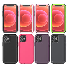 360 All-inclusive Shockproof Precise Hole PC + TPU Protective Case, For iPhone 12, For iPhone 12 Pro, For iPhone 12 Pro Max, For iPhone XS / X, For iPhone XR, For iPhone XS Max