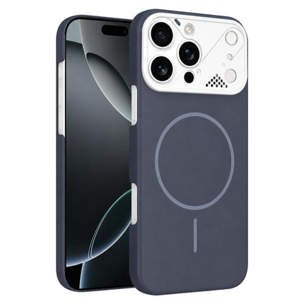 Ultra-thin Gold Armor PC Magnetic Phone Case, For iPhone 16 Pro Max, For iPhone 16 Pro