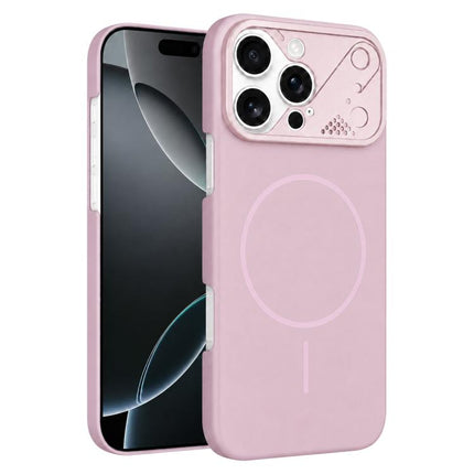 Ultra-thin Gold Armor PC Magnetic Phone Case, For iPhone 16 Pro Max, For iPhone 16 Pro