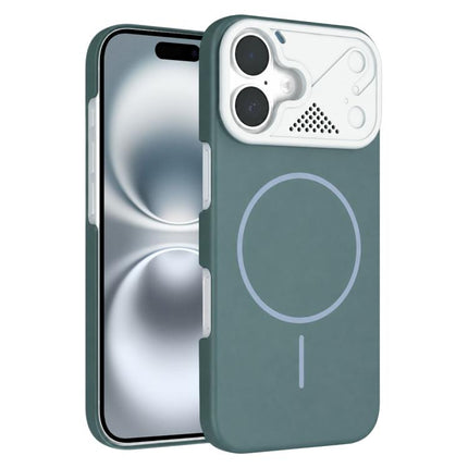 Ultra-thin Gold Armor PC Magnetic Phone Case, For iPhone 16, For iPhone 15 Pro Max