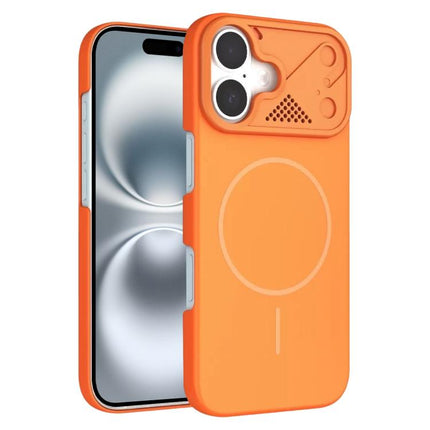 Ultra-thin Gold Armor PC Magnetic Phone Case, For iPhone 16, For iPhone 15 Pro Max